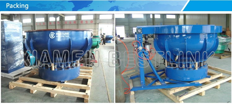 Vibratory Surface Polishing Buffing Tumbling Machine with Big Volume